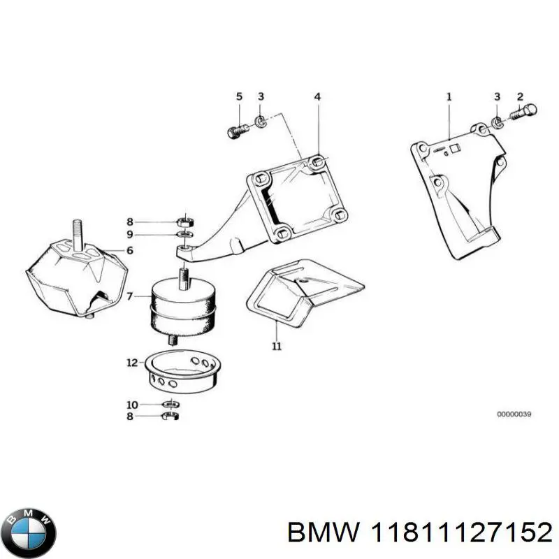 Купити 11811127152 BMW 