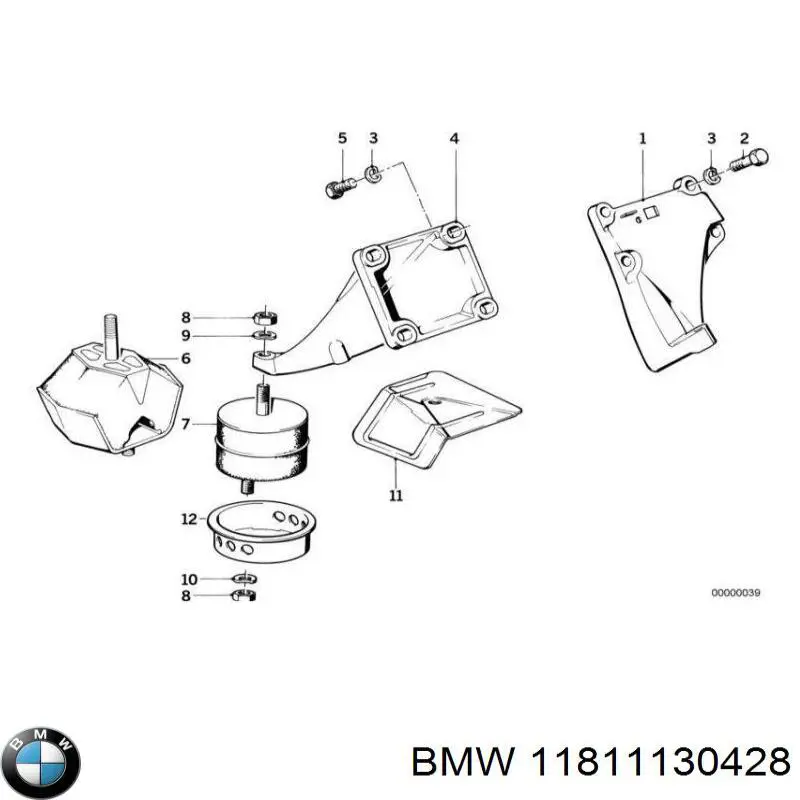 Купити 11811130428 BMW 