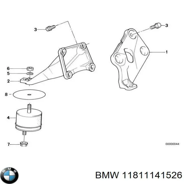 Купити 11811141526 BMW 
