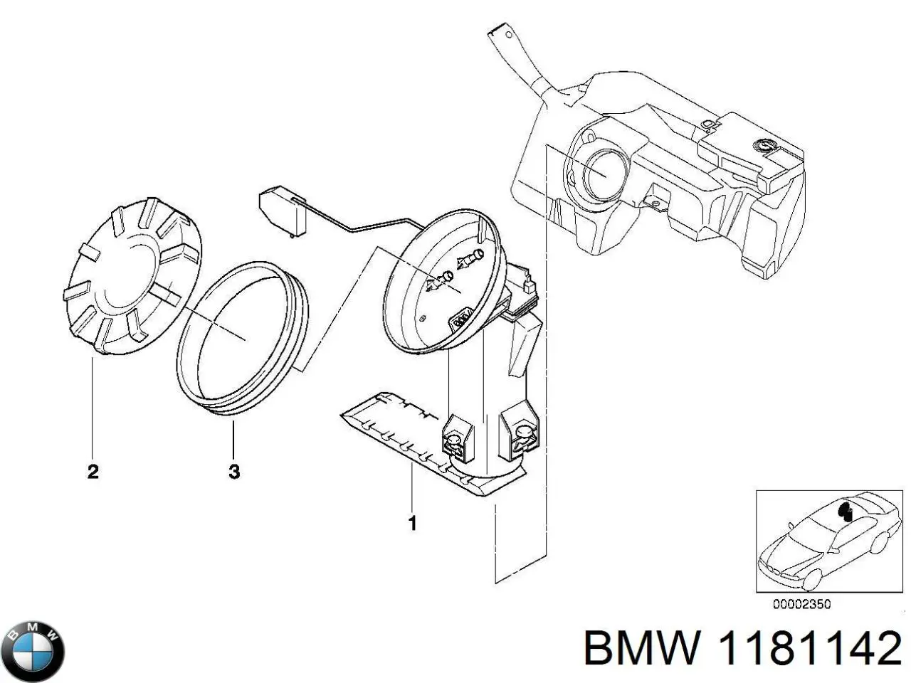  BMW 16111181142