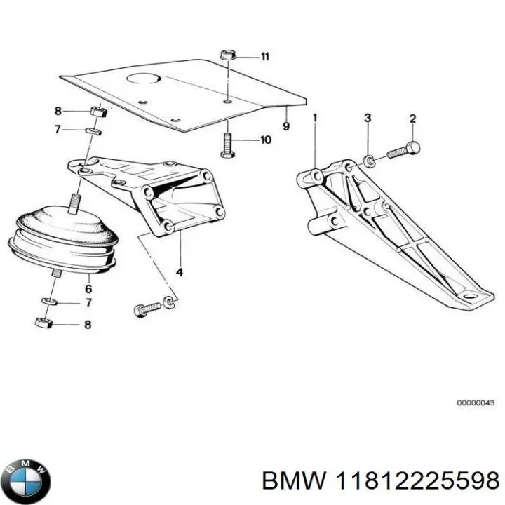  BMW 11812225598 ціна, від 178.97 USD