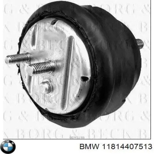 Подушка (опора) двигуна, ліва 11814407513 BMW