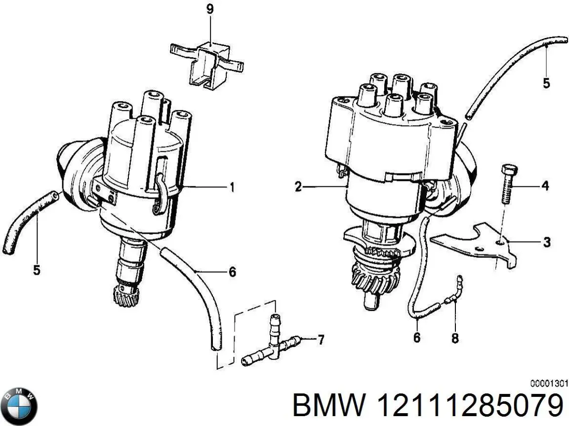  Розподільник запалювання (трамблер) BMW 3 