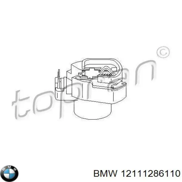 Бігунок розподільника запалювання BMW 12111286110 ціна, від 18.83 USD