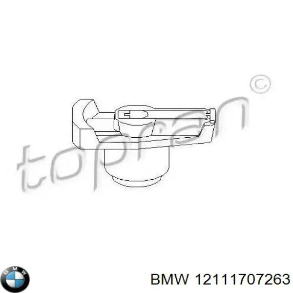 Бігунок розподільника запалювання BMW 12111707263 ціна, від 5.77 USD