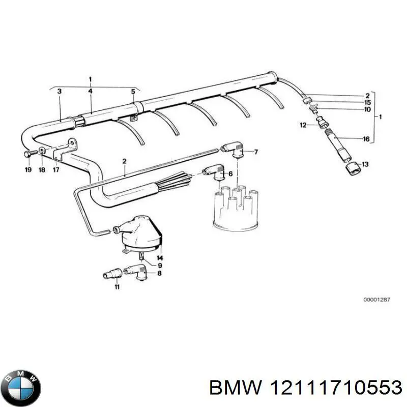  BMW 12111710553 ціна, від 32.02 USD