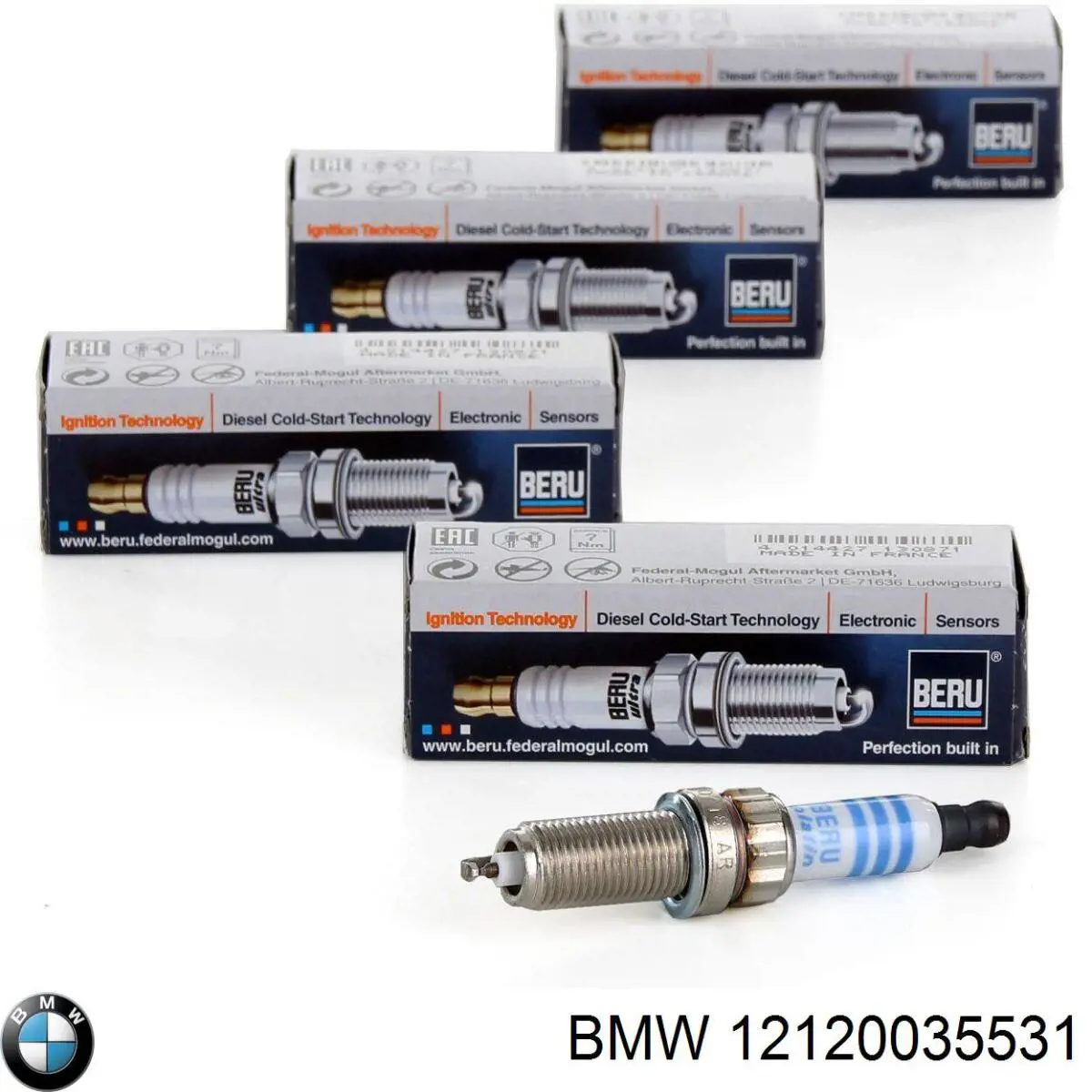 Свічки BMW 12120035531