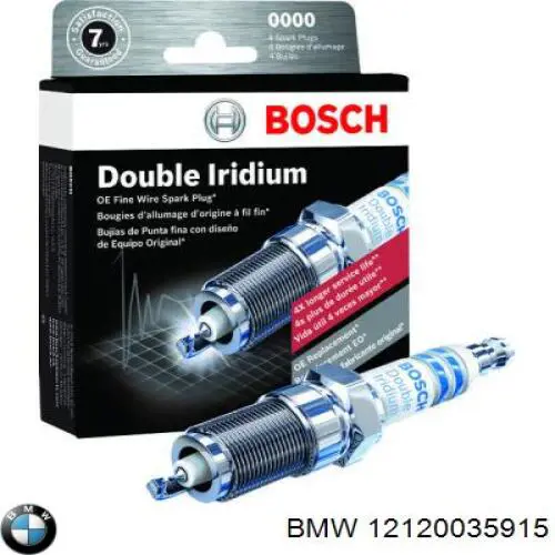 Свічки автомобільні BMW 12120035915 ціна, від 9.35 USD