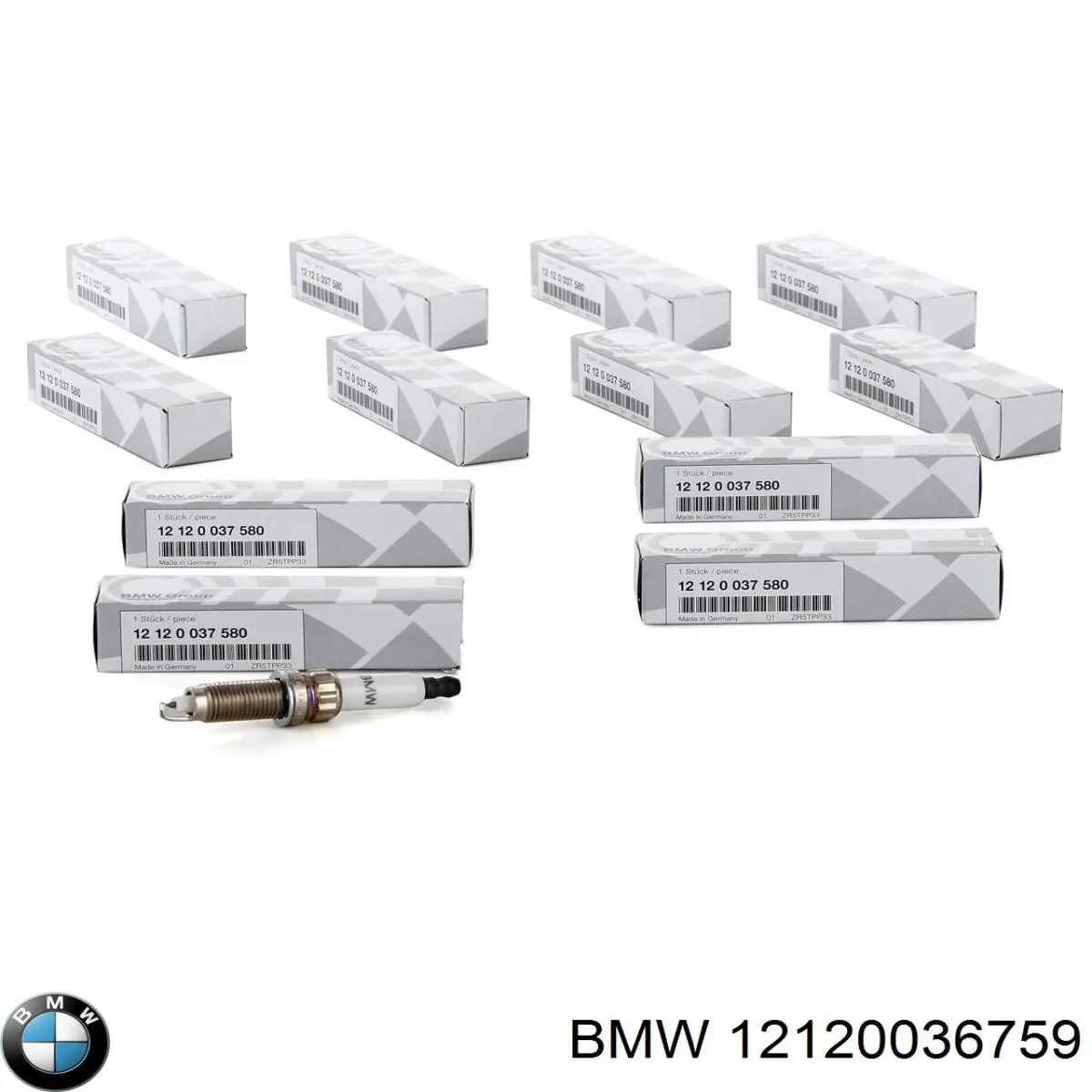 Свічки автомобільні BMW 12120036759 ціна, від 12.47 USD