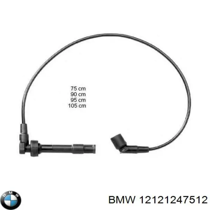 12121247512 BMW Проводи високовольтні