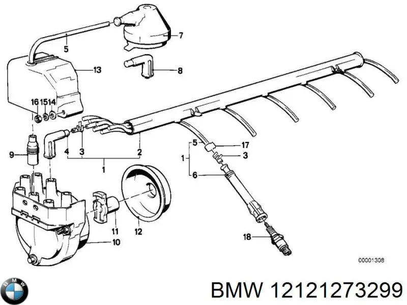 Купити 12121273299 BMW 