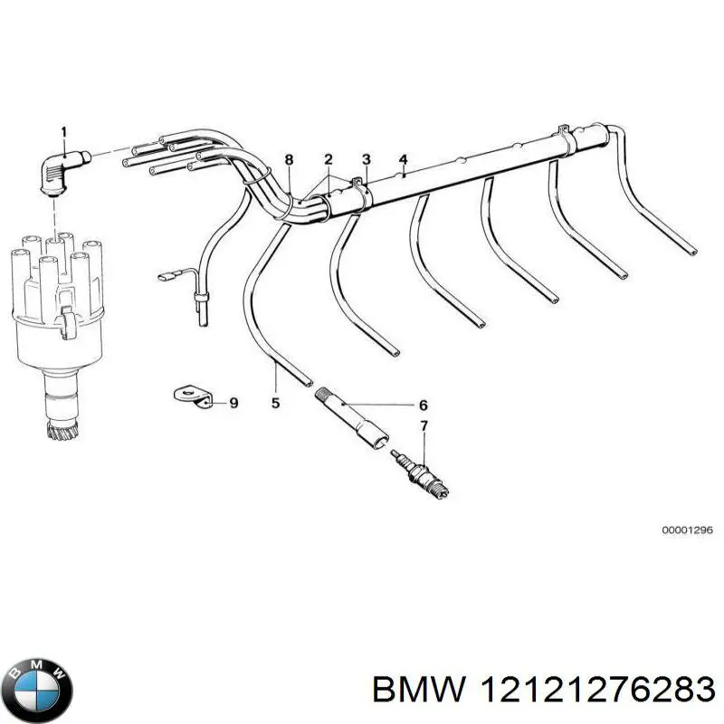 Свічки автомобільні BMW 12121276283 ціна, від 2.37 USD