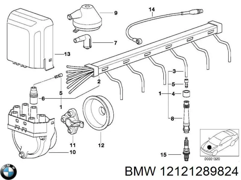  12121289824 BMW