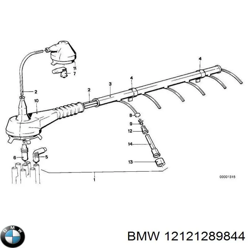  BMW 12121289844 ціна, від 29.95 USD