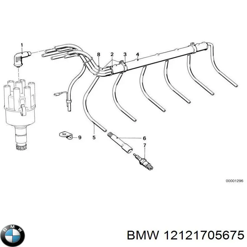 Дроти запалювання BMW 7 седан (E38) (1994 - 2001) ціна, від 6.97 USD