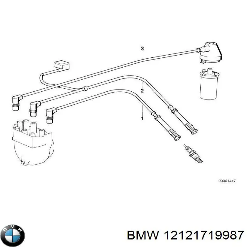 Дроти запалювання BMW 12121719987 ціна, від 113.78 USD