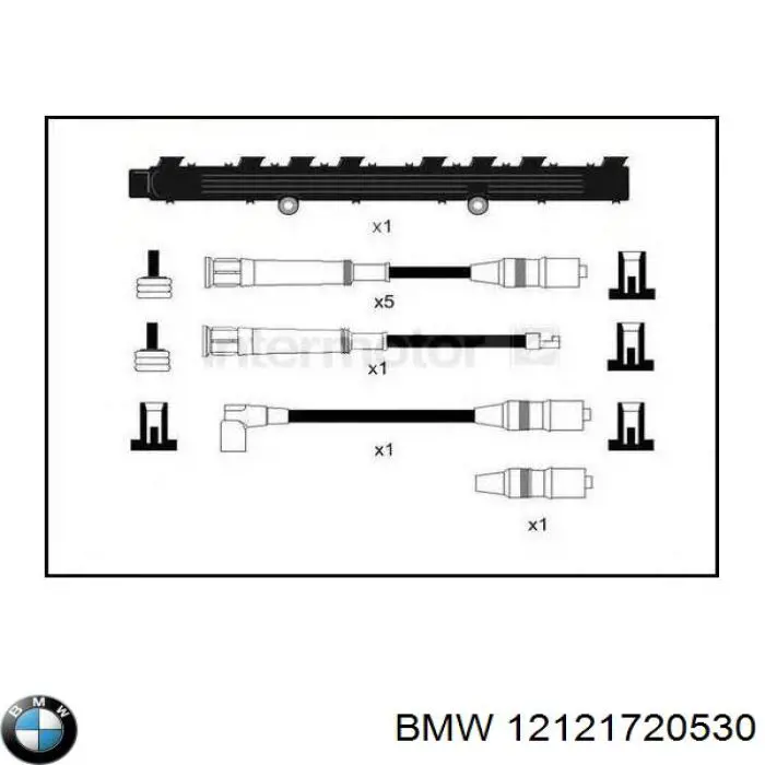 Високовольтні дроти 12121720530 BMW