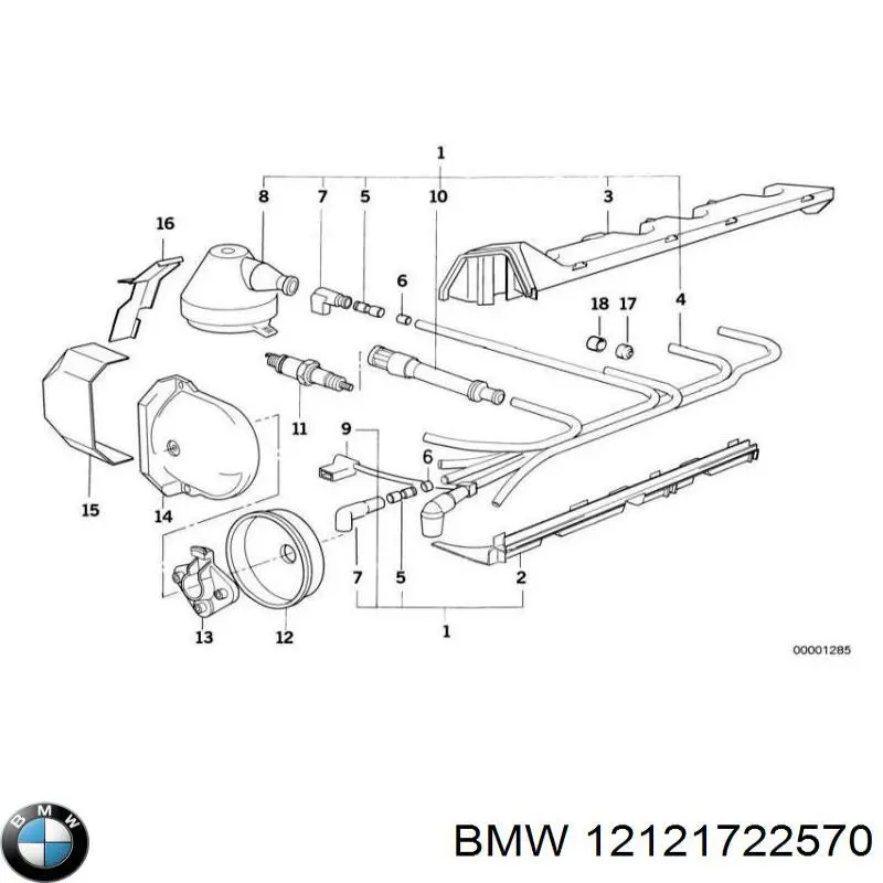 12121722587 BMW ДПКВ