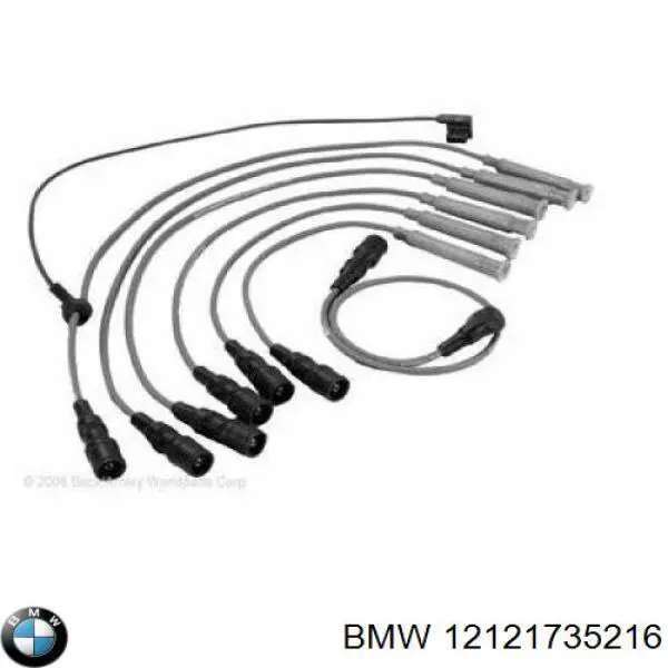 Купити 12121735216 BMW Провід високовольтні, комплект