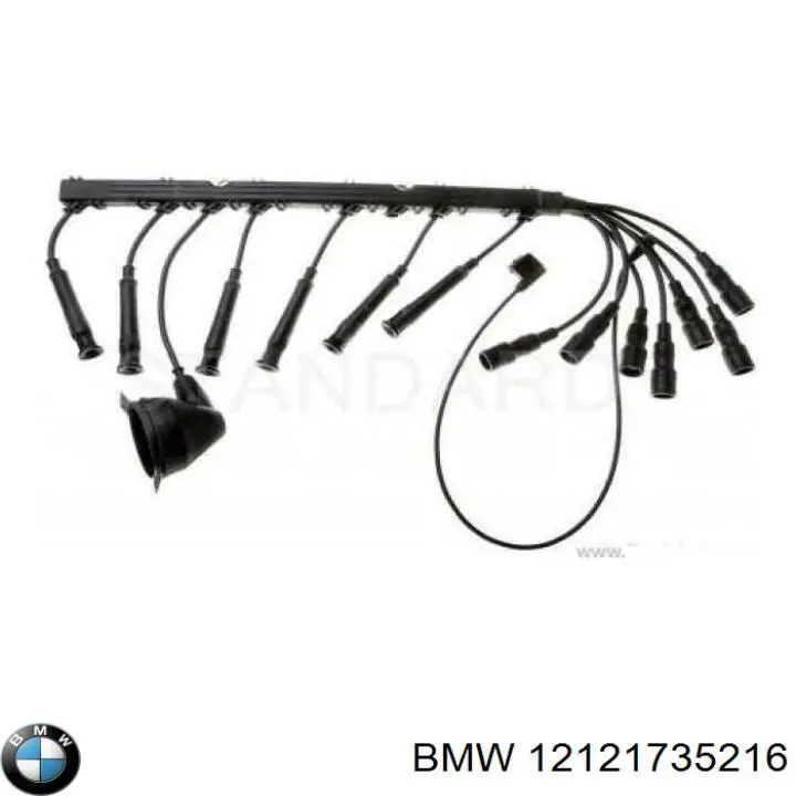 Дроти запалювання BMW 12121735216 ціна, від 139.20 USD