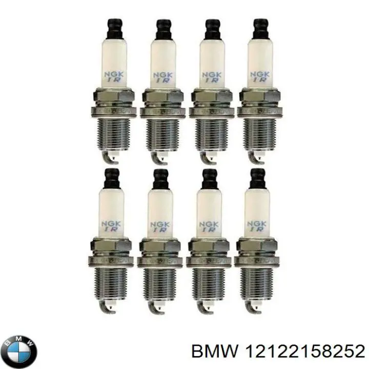 Свічки запалювання 12122158252 BMW