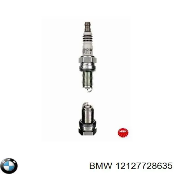 Свічки запалювання 12127728635 BMW