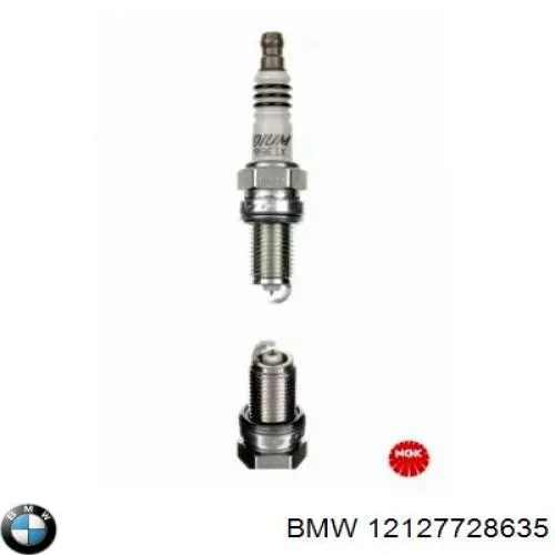 Свічки автомобільні BMW 12127728635 ціна, від 21.84 USD