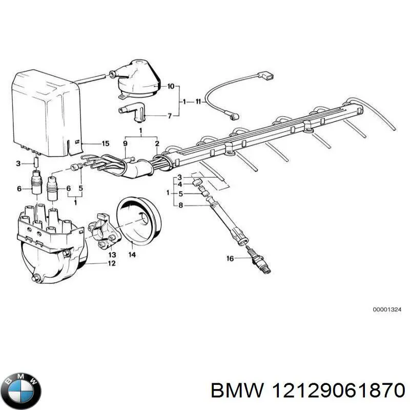 12129061870 BMW Свіча запалювання