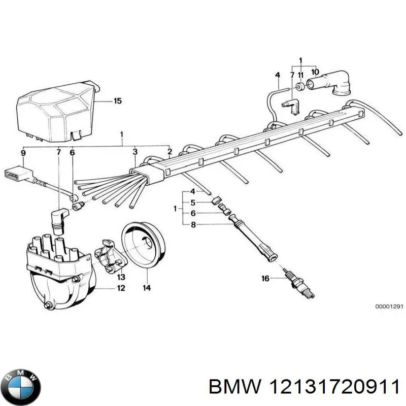 Купити 12131720911 BMW 