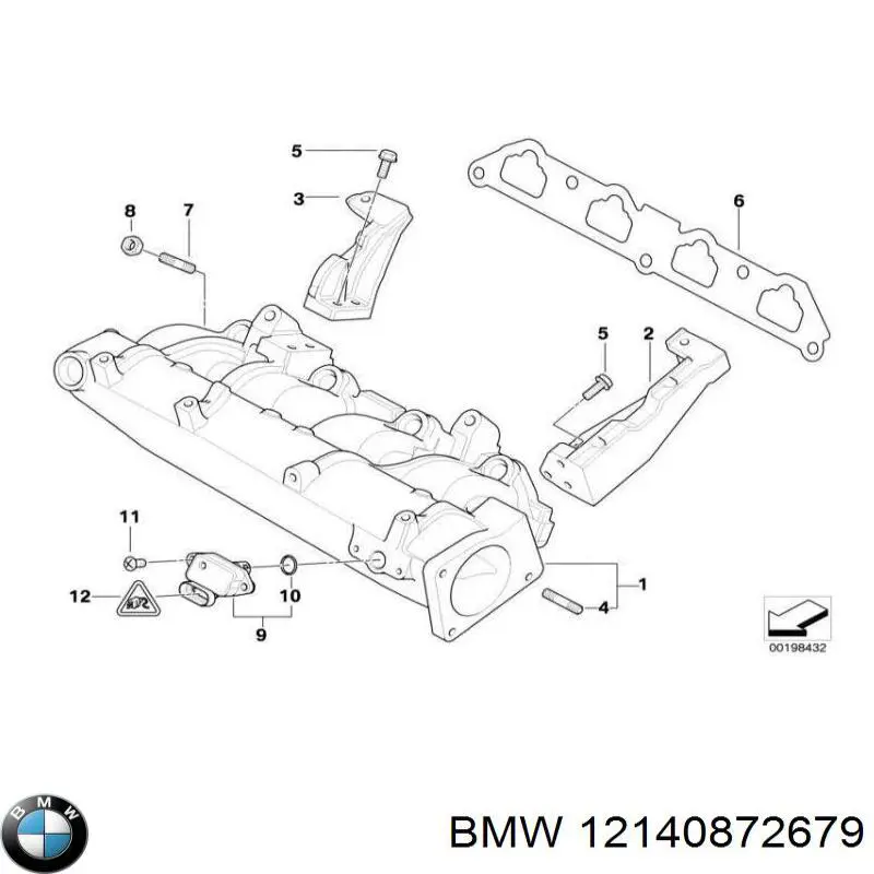 MAP сенсор BMW 12140872679 ціна, від 34.14 USD