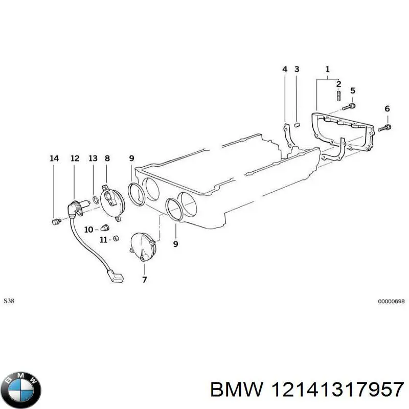 Датчик фаз BMW 12141317957 ціна, від 124.49 USD