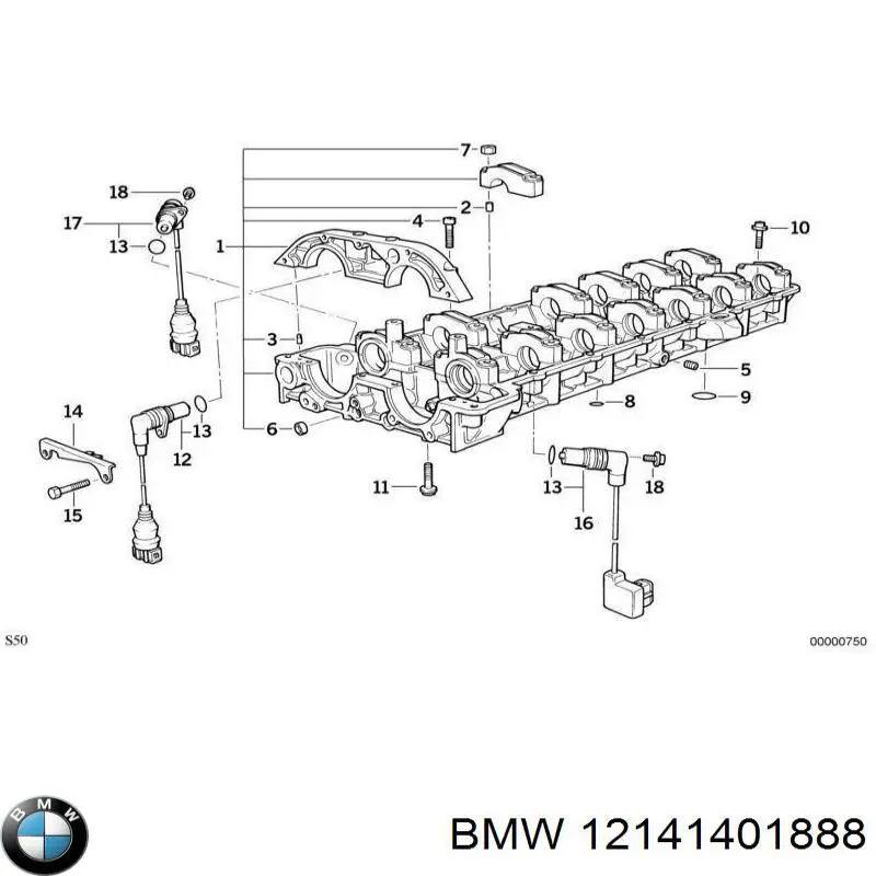 BMW 12141401888 ціна, від 63.40 USD