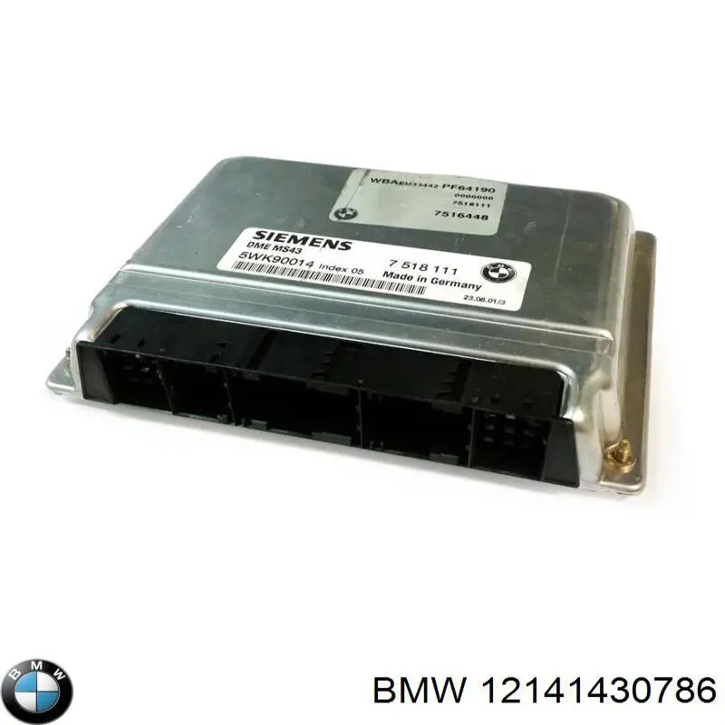 12141430786 BMW модуль (блок керування (ЕБУ) двигуном)
