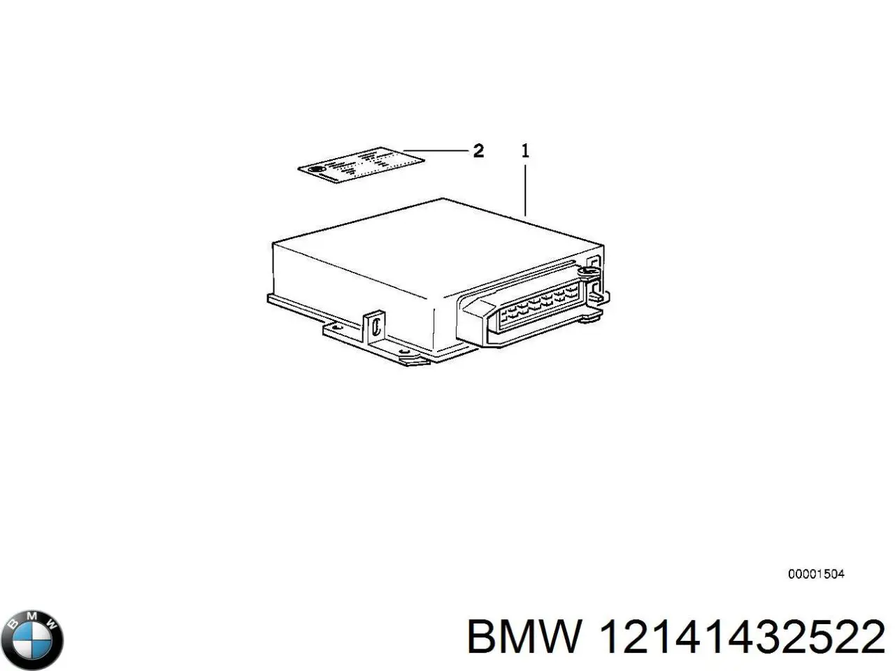 ЕБУ BMW 12141432522 ціна, від 63.33 USD