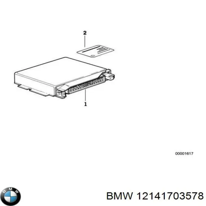 ЕБУ BMW 12141726171 ціна, від 2713.18 USD