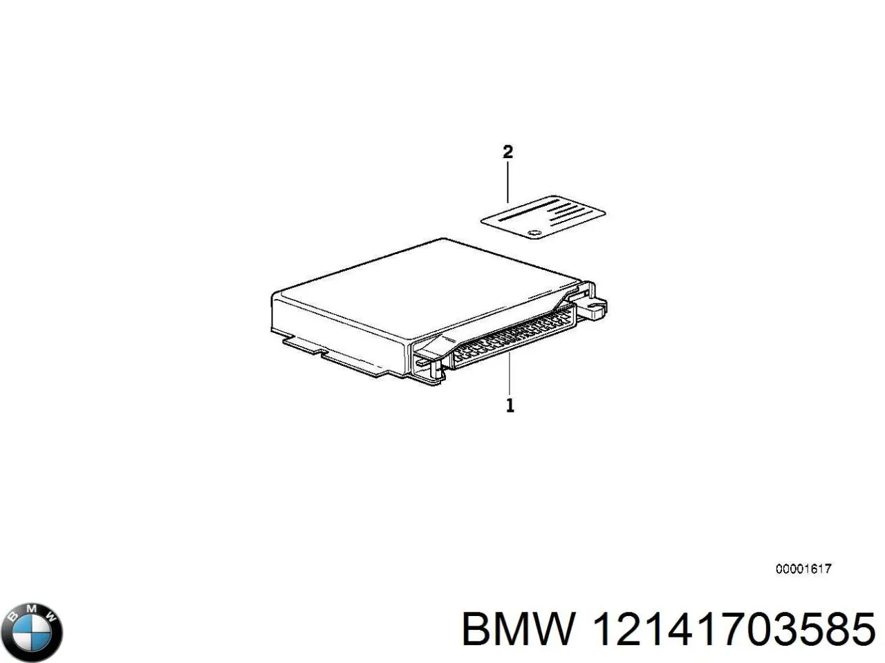 Купити 12141744859 BMW Модуль управління двигуном