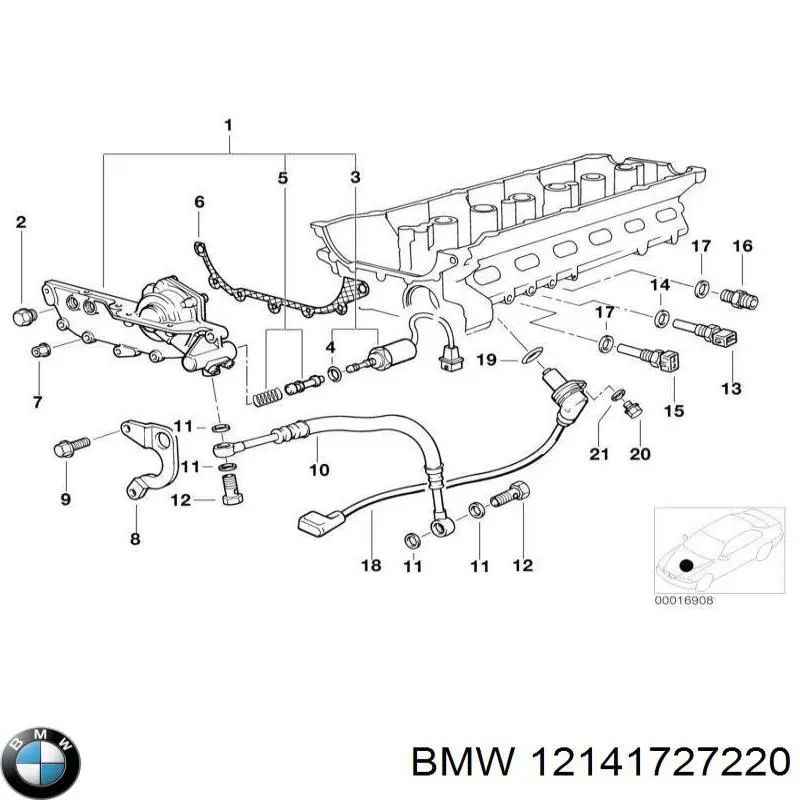 Купити 12141727220 BMW 