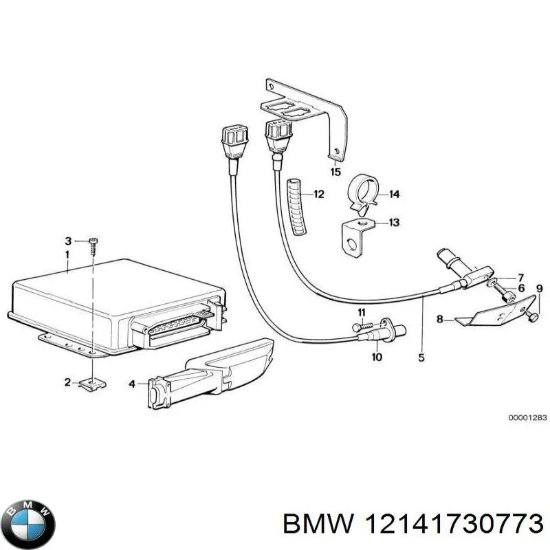 12141730773 BMW датчик положення (оборотів коленвалу)