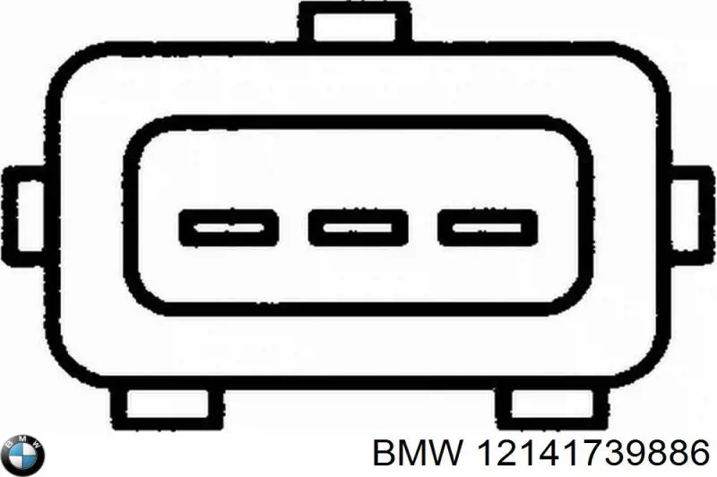 12141739886 BMW датчик положення (оборотів коленвалу)