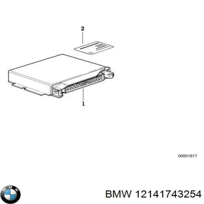 ЕБУ BMW 12141743254 ціна, від 57.00 USD