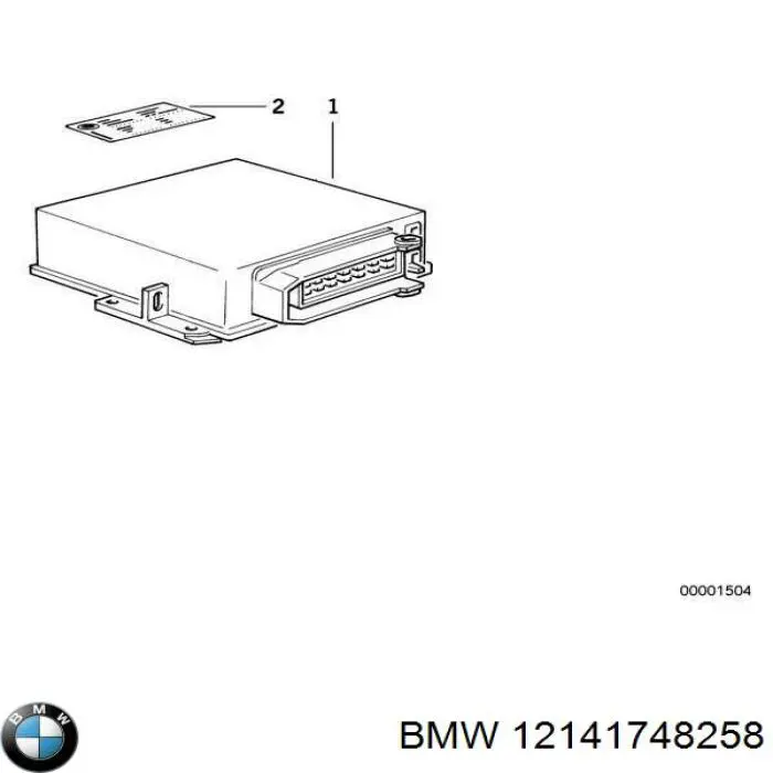 ЕБУ BMW 12141738168 ціна, від 79.37 USD