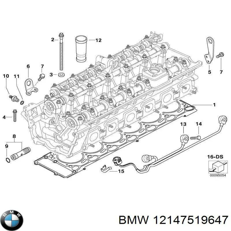12147519647 BMW Датчик детонації