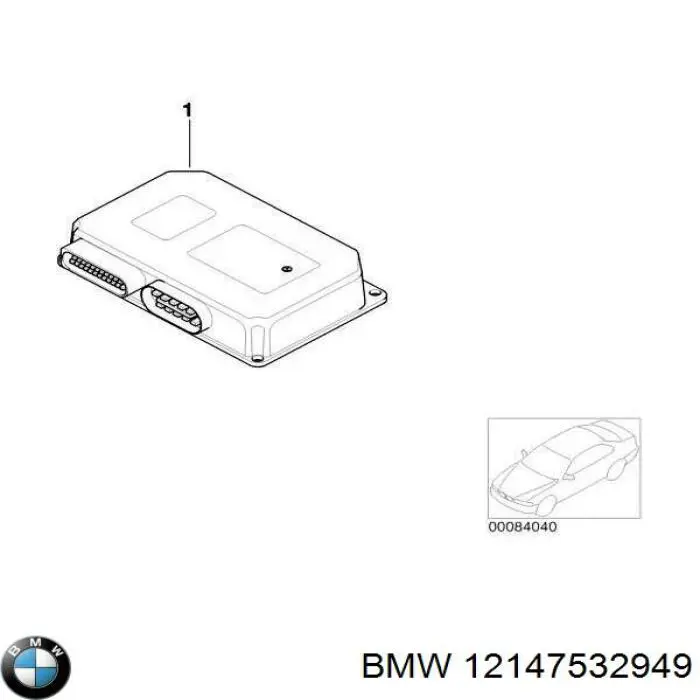 12147532949 BMW модуль керування (ебу клапанами)