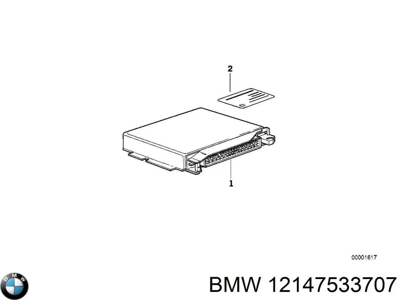 Купити 12147533707 BMW Модуль управління двигуном