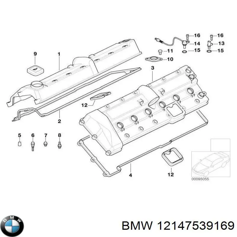 12147539169 BMW Датчик розподільного вала
