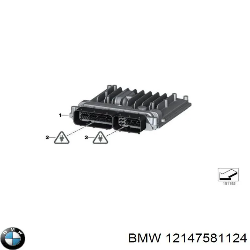 Купити 7602220 BMW Модуль управління двигуном