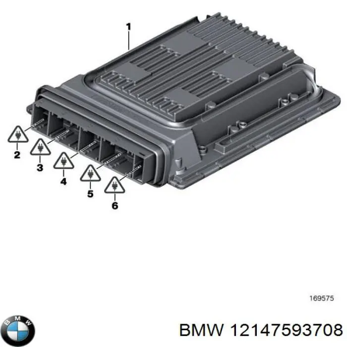 Купити 12147593708 BMW Модуль управління двигуном