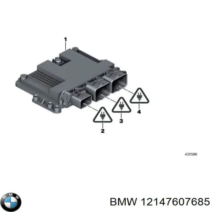 Купити 12147612190 BMW Модуль управління двигуном