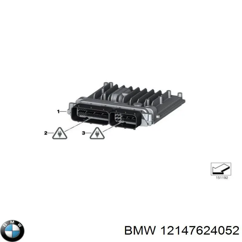 12148613002 BMW Блок електронного управління
