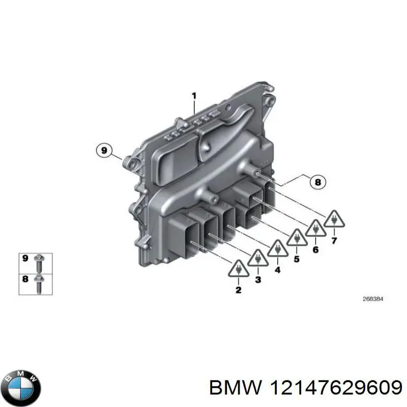 12147629609 BMW модуль (блок керування (ЕБУ) двигуном)
